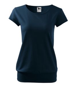 Malfini 120 - Camiseta de la ciudad Damas Mar Azul