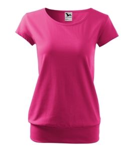 Malfini 120 - Camiseta de la ciudad Damas Magenta