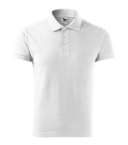 Malfini 215 - Camisa de polo pesado de algodón gentillas Blanco