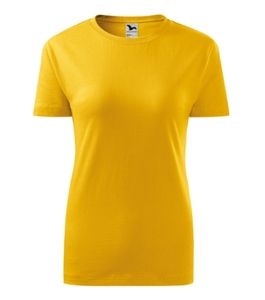 Malfini 133 - Damas de camiseta nueva clásica Amarillo
