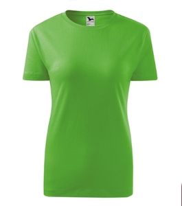 Malfini 133 - Damas de camiseta nueva clásica Verde manzana