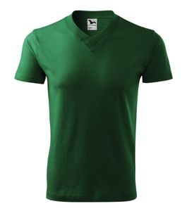 Malfini 102 - Camiseta de cuello en V unisex verde