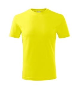 Malfini 135 - Camiseta clásica nueva para niños Amarillo lima
