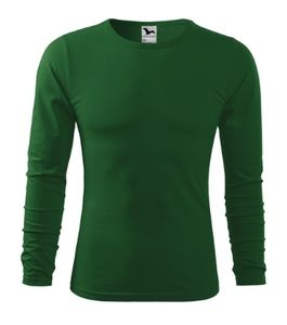 Malfini 119 - Camiseta Fit-T LS Gents verde
