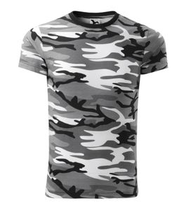 Malfini 144 - Camuflaje camiseta unisex camouflage gray