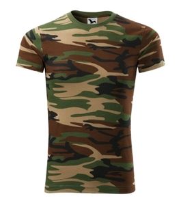Malfini 144 - Camuflaje camiseta unisex camouflage brown