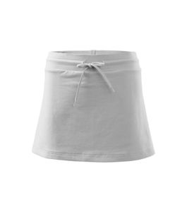 Malfini 604 - Dos en una falda damas Blanco