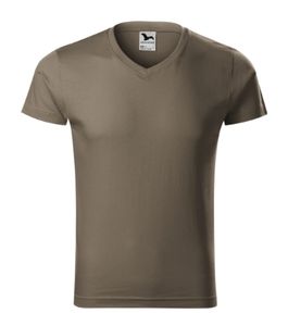 Malfini 146 - Camiseta de cuello en V Slim Fit Gents Ejército