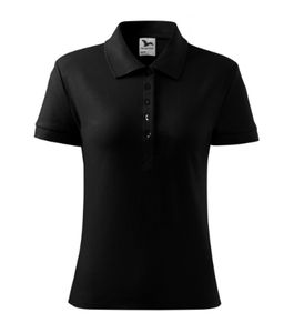 Malfini 216 - Camisa de polo pesado de algodón damas Negro