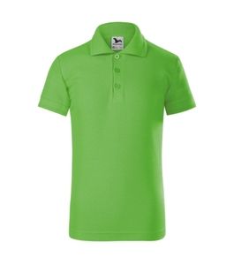 Malfini 222 - Camisa de polo de polo para niños niños Verde manzana