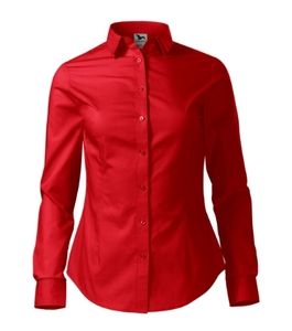 Malfini 229 - Estilo LS Camisa Damas Rojo