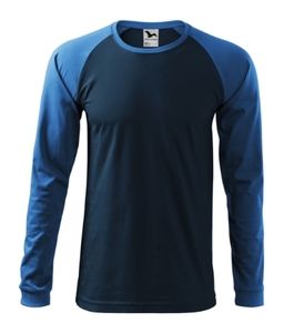 Malfini 130 - Camiseta de la calle LS Mar Azul