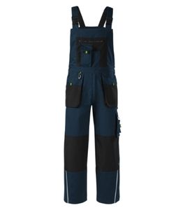 RIMECK W04 - Ranger Trabajo Babero Pantalones Gents Mar Azul