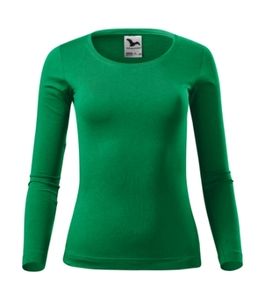 Malfini 169 - Fit-t ls camiseta damas vert moyen