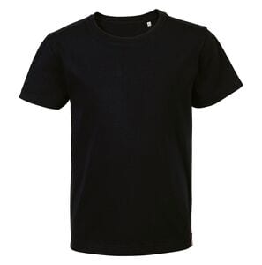 ATF 03274 -  Camiseta Niño Cuello Redondo Made In France Negro profundo