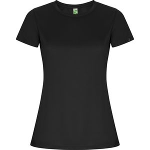 Roly CA0428 - IMOLA WOMAN Camiseta técnica de manga corta entallada con tejido de poliéster Reciclado CONTROL DRY Dark Lead