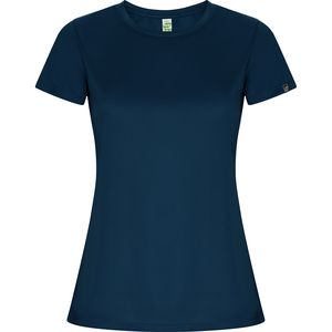 Roly CA0428 - IMOLA WOMAN Camiseta técnica de manga corta entallada con tejido de poliéster Reciclado CONTROL DRY Navy Blue