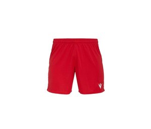 MACRON MA5223J - Shorts deportivos para niños en tejido Evertex Red