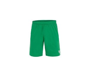 MACRON MA5223J - Shorts deportivos para niños en tejido Evertex Verde