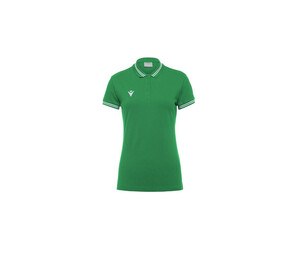 MACRON MA9331 - Polo Hambo Green/White