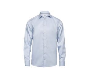 Tee Jays TJ4020 - Camisa de Lujo Comfort Fit Para Hombre Azul claro