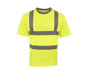 Korntex KX310 - Camiseta de polialgodón Hv Yellow