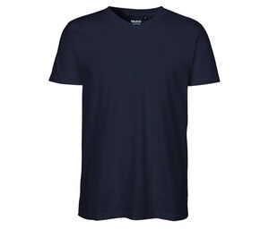 Neutral O61005 - Camiseta hombre cuello pico Azul marino