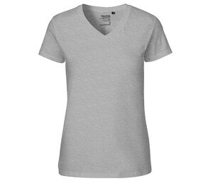 Neutral O81005 - Camiseta mujer cuello pico Sport Grey