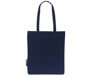 Neutral O90014 - Bolsa de la compra con asas largas Azul marino