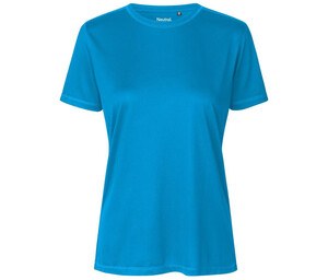 Neutral R81001 - Camiseta mujer poliéster reciclado transpirable Sapphire