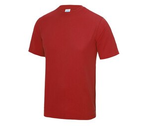Just Cool JC001J - camiseta neoteric™ transpirable niño Fire Red