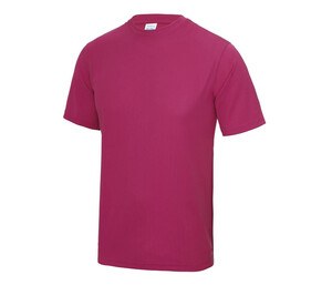 Just Cool JC001J - camiseta neoteric™ transpirable niño Hot Pink