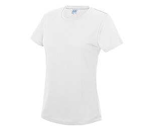 Just Cool JC005 - Camiseta transpirable Neoteric™ para mujer Arctic White