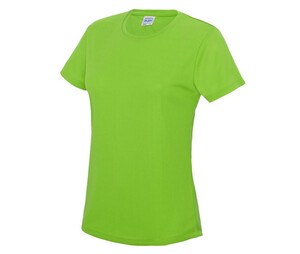 Just Cool JC005 - Camiseta transpirable Neoteric™ para mujer Electric Green