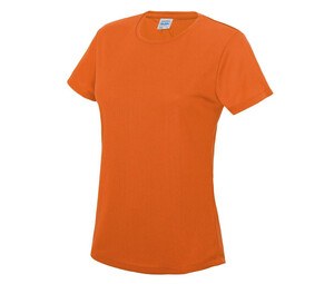 Just Cool JC005 - Camiseta transpirable Neoteric™ para mujer Electric Orange