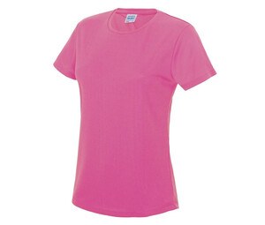 Just Cool JC005 - Camiseta transpirable Neoteric™ para mujer Electric Pink