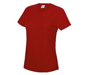 Just Cool JC005 - Camiseta transpirable Neoteric™ para mujer Fire Red