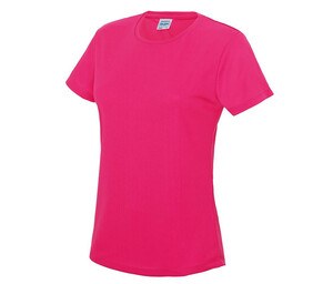 Just Cool JC005 - Camiseta transpirable Neoteric™ para mujer Hot Pink