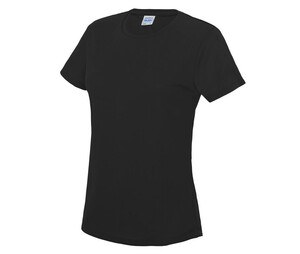 Just Cool JC005 - Camiseta transpirable Neoteric™ para mujer Jet Black