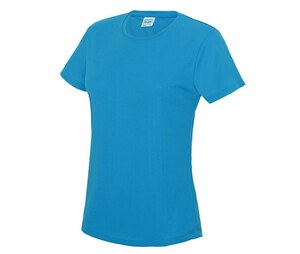 Just Cool JC005 - Camiseta transpirable Neoteric™ para mujer Sapphire Blue