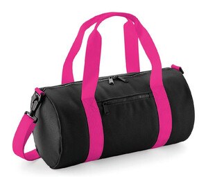 Bag Base BG140S - bolsa de viaje pequeña Black/Fuchsia