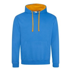 AWDIS JH003 - Sudadera con capucha en contraste