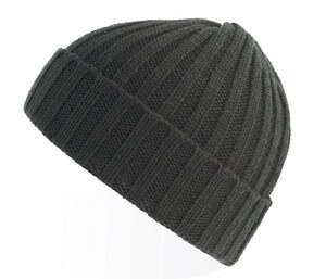 Atlantis AT207 - Gorro de poliéster reciclado Gris oscuro