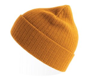 Atlantis AT208 - Gorro de poliéster reciclado Mostaza