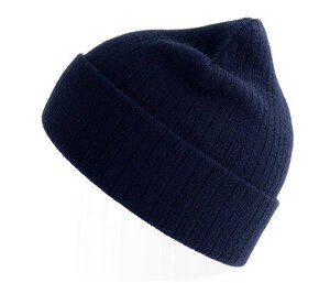 Atlantis AT208 - Gorro de poliéster reciclado Azul marino