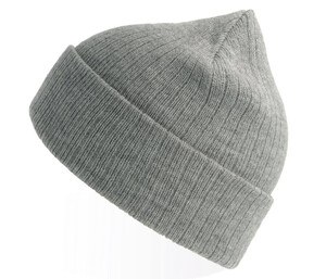 Atlantis AT208 - Gorro de poliéster reciclado Light Grey Melange