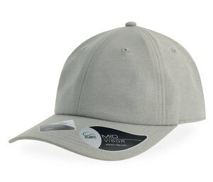 Atlantis AT211 - Gorra de 6 paneles Visera media Gris claro