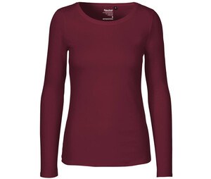 Neutral O81050 - Camiseta manga larga mujer O81050 Burdeos