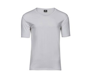 Tee Jays TJ401 - Camiseta elástica con cuello de pico