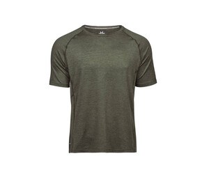 Tee Jays TJ7020 - Camiseta deportiva hombre Olive Melange